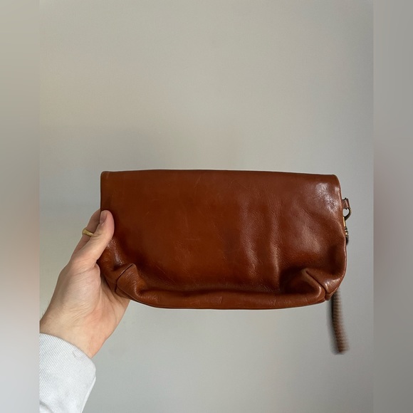 Patricia Nash Brown Leather Clutch - Picture 2 of 5